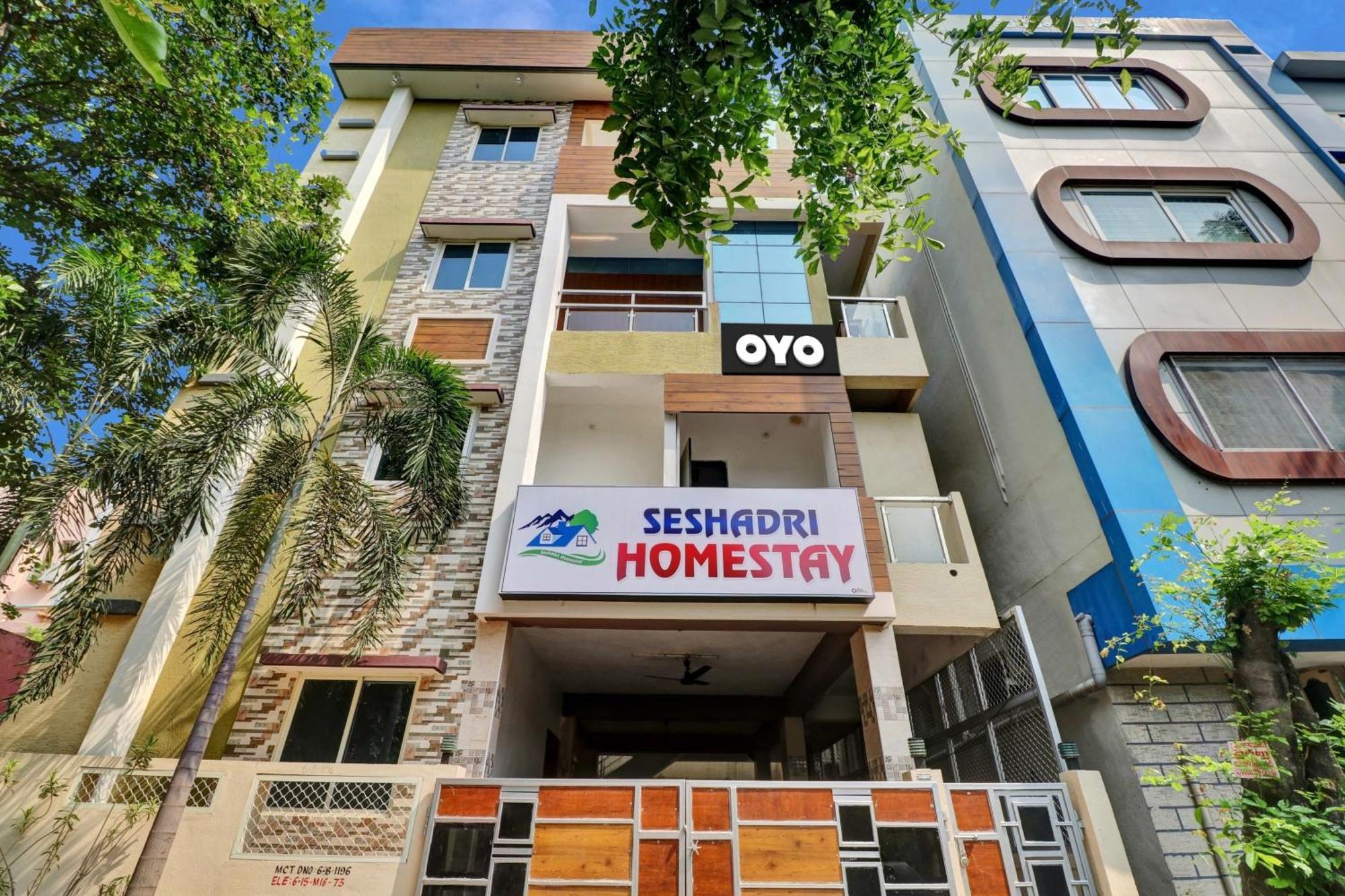 Hotel O Seshadri Homestay 티루파티 외부 사진